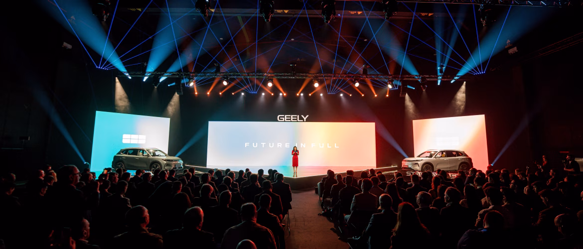 Geely Auto aterriza en España con un estreno de cine